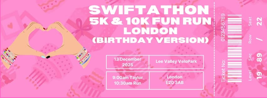 Swiftathon 5K & 10K Fun Run London